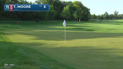Taylor Moore's 168-yard approach sets up birdie on No. 15 at 3M Open