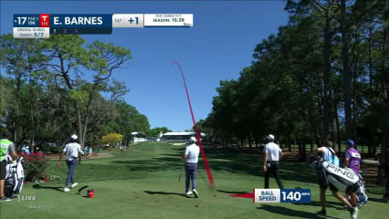 Erik Barnes dials in tee shot to set up birdie at Valspar