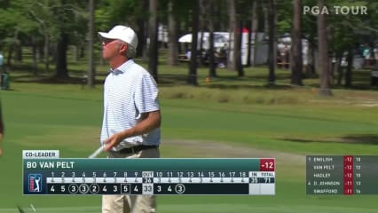 Bo Van Pelt's tight approach to set up eagle at Palmetto Championship