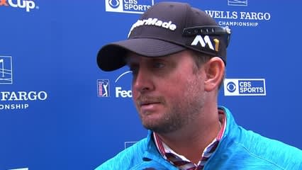 Steve Wheatcroft interview after Round 1 of Wells Fargo