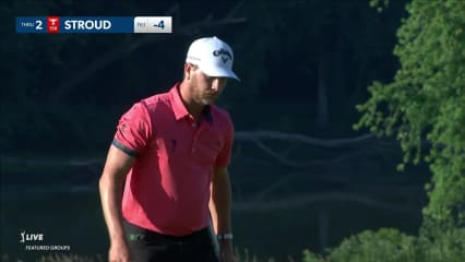 Chris Stroud uses nice second to set up birdie at John Deere