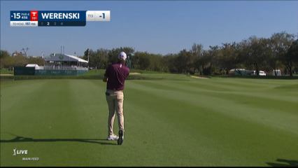 Richy Werenski sticks approach to set up birdie at Mexico Open