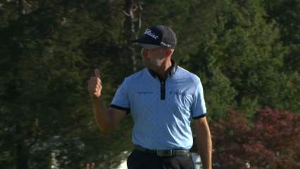 Rob Labritz sticks third to set up closing birdie at Dominion