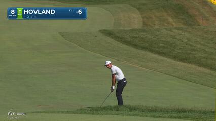 Viktor Hovland makes birdie on No. 8 at RBC Canadian