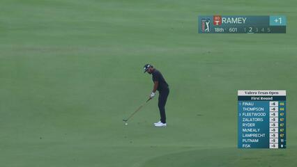 Chad Ramey hits 274-yard approach to 12 feet, sets up birdie on No. 18 at Valero