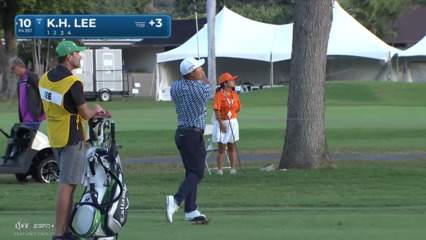 K.H. Lee makes birdie after nice approach at Sony Open