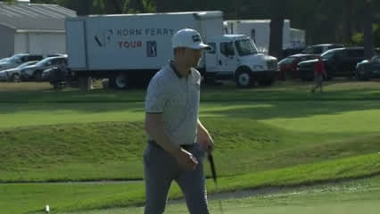 Brian Campbell's nice approach sets up birdie at Nationwide Children's