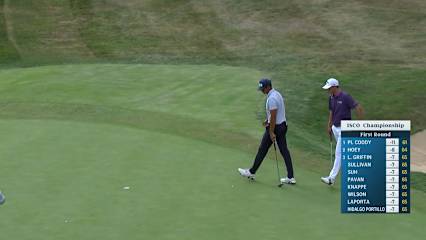 Johannes Veerman makes birdie on No. 16 at ISCO Championship