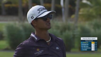 Ricky Castillo makes birdie on No. 14 at Puerto Rico