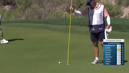 Bernhard Langer makes birdie on No. 11 at Cologuard Classic