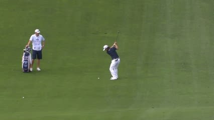 Richard H. Lee birdies No. 13 at Farmers