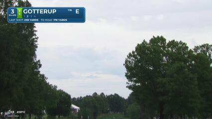 Chris Gotterup's 181-yard approach sets up birdie on No. 3 at Truist Championship