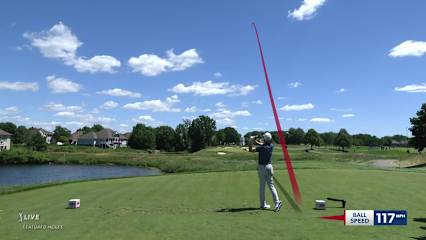 Jim Knous sticks tee shot and birdies at 3M Open