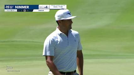 Bryson Nimmer's 15-footer to birdie No. 15 at Mexico Open