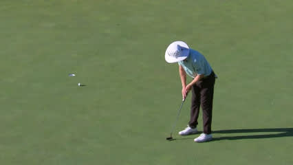 Joe Highsmith makes birdie putt at Nationwide Children's