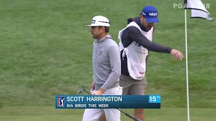 Scott Harrington makes birdie on No. 11 in Round 2 at Barracuda