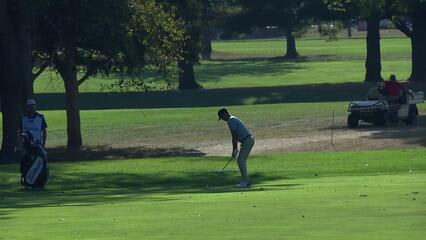 Chandler Blanchet makes birdie on No. 15 at Nationwide Children's