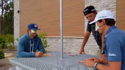 Korn Ferry Tour players conduct blindfolded taste test at Savannah Golf Championship
