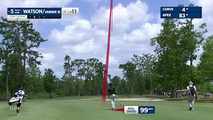 Bubba Watson/Harold Varner III make birdie on No. 5 at Zurich Classic