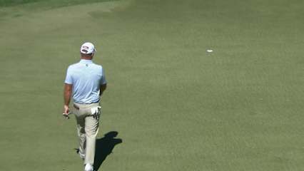 Ryan Armour pours in 33-foot birdie putt from the fringe at Valspar