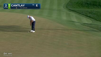 Patrick Cantlay makes birdie on No. 2 at THE PLAYERS