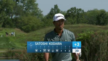 Satoshi Kodaira drains birdie putt at Korn Ferry Tour Champ