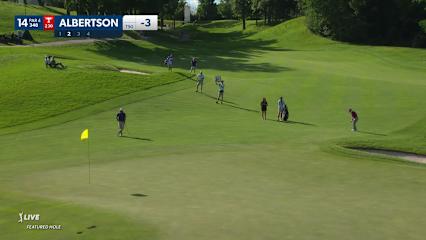 Anders Albertson makes up-and-down birdie at John Deere