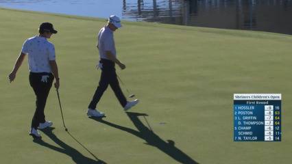 Adam Long jars 16-foot birdie putt at Shriners Children's Open