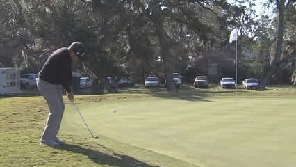 Jason Bohn opens with a chip-in birdie at The RSM Classic