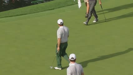 Sterne birdies No. 9 on Day 1 of The Presidents Cup