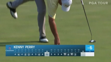 Kenny Perry holes long birdie putt at Ascension Charity Classic