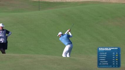 Thomas Rosenmueller makes birdie on No. 13 at World Wide Technology