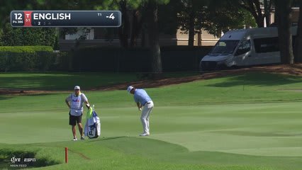 Harris English's 140-yard approach sets up birdie on No. 12 at FedEx St. Jude
