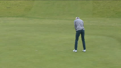 Tom McKibbin makes 5-foot putt for birdie at Genesis Scottish Open