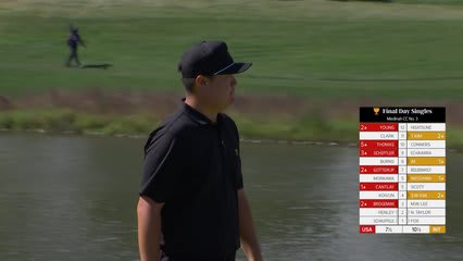Sungjae Im makes birdie on No. 9 at Sunday Singles