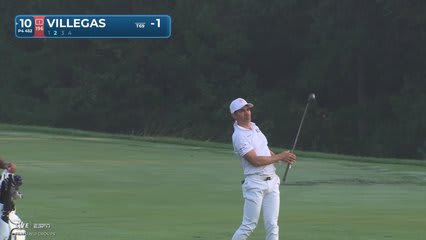 Camilo Villegas's 162-yard approach sets up birdie on No. 10 at Biltmore Championship