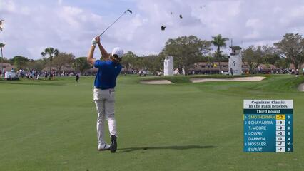 Austin Smotherman hits 127-yard approach to 6 feet, sets up birdie on No. 4 at Cognizant Classic