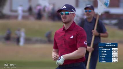 Connor Syme makes birdie on No. 3 at Genesis Scottish Open