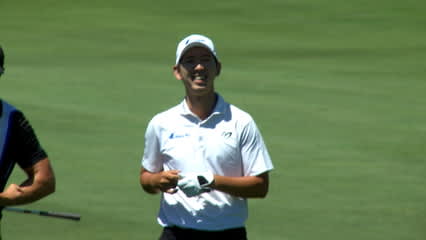 Seung-Yul Noh's incredible eagle hole-out leads Shots of the Week