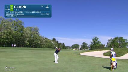Wyndham Clark reaches par-5 No. 1 in two, makes birdie at RBC Canadian