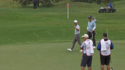 Mike Weir makes bounce-back birdie on No. 16 at Rogers Charity