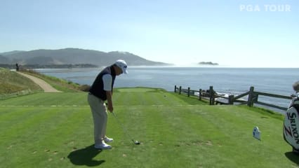 Jeff Sluman nearly aces No. 7 at the PURE Insurance 