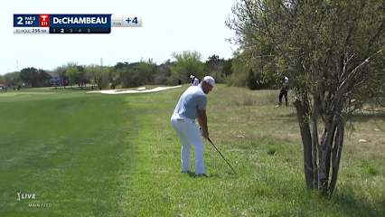 Bryson DeChambeau makes birdie on No. 2 at Valero
