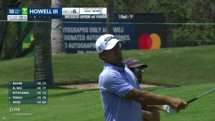 Charles Howell III's well-judged chip and closing birdie at Mexico Open