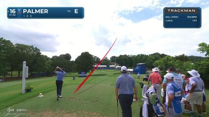 Ryan Palmer makes birdie on No. 16 at Wyndham