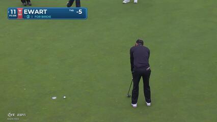 A.J. Ewart hits tee shot to 7 feet, sets up birdie on No. 11 at RBC Canadian