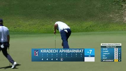 Kiradech Aphibarnrat's 18-foot birdie putt at Mexico Open