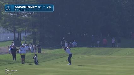 Tyler Mawhinney makes birdie on No. 1 at RBC Canadian