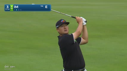 Sungjae Im gets up-and-down from 159 yards for birdie on No. 3 at Travelers