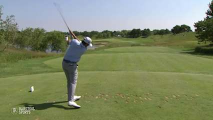 Cody Blick sinks a 32-foot birdie putt at NV5 Invitational